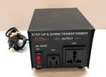 Simran AC-500W 110V 220V Power Source Voltage Converter Up-down Transformer. Fixed Price $39.99.