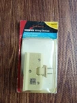 3-OUTLET Tap Adapter, 15A, 125V, 1-15 Rating, Ivory White, Cooper Wiring Devices. Fixed Price $25.00.