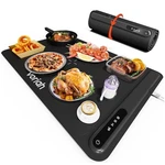 Voriah Electric Warming Mat Food 3 Temp Settings & Auto Shut-off BW601 Black. Fixed Price $32.46.