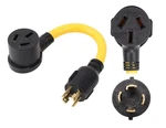 Onetak Nema L14-30P 10-50R Adapter 30A 4-PRONG 3-PRONG Generator Welder. Fixed Price $20.69.