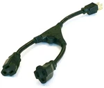 Convert Ac Outlet To 2 Splitter 14" Y Power Cord 14AWG 15 Amp Monoprice 5309. Fixed Price $27.23.
