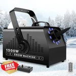 1500W Machine Snowflake Maker With Rgb Lights Remote. Fixed Price $208.88.