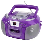 Hannlomax HX-338CD Boombox, Am/fm Radio, Cassette Recorder, Records Purple. Fixed Price $71.23.