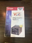 Vct VT-500 Step Up/down Voltage Transformer Ac 110/220V Power Converter Watt. Fixed Price $45.00.