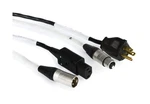 Proco EC9-25 Siamese Twin Xlrf-xlrm Audio Cable + Iec Power Feet. Fixed Price $158.98.