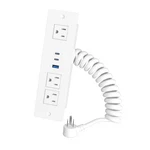Hezi Drawer Outlet Kit With 65W Usb Fast Charging Station Recessed Power. Fixed Price $91.94.