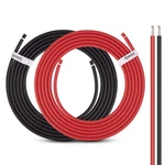 Igreely 10 Gauge Solar Panel Wire 30 Ft Black & Red Tinned Copper. Fixed Price $62.99.