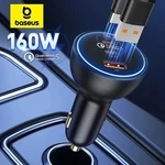 Baseus 160W Car Charger Usb Type Qc 5.0 Fast Charging For Iphone 15 14 13 Pro. Fixed Price $44.99.