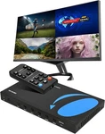 Orei Hdmi Switcher 4 In 1 Out With Quad Screen Multiviewer - Supports Black. Fixed Price $71.22.