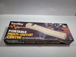 Vintage Lunalite Portable Multi-outlet Center Power Strip POS-6 6FT Beige Cord. Fixed Price $14.99.