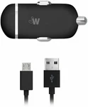 New Just Wireless Single Port Car Charger 5 Ft For Micro-usb Devices 13001. Fixed Price $6.60.