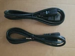 2X Monoprice Extension Cord 6FT Black IEC-320-C14 To IEC-320-C13, 18AWG, 10A. Fixed Price $14.99.