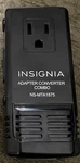 Insignia Adapter Converter Combo NS-MTA1875 Travel Power Usa Europe Uk China Aus. Fixed Price $6.00.