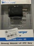 Just Wireless - Dual Usb Type Ac Power Adapter 6 Ft Home Charger. Fixed Price $13.99.