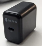 Griffin Powerblock Usb-c Pd 20W Fast Wall Charger Foldable Black. Fixed Price $9.99.