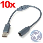 Wholesale Lot - 10X Usb Breakaway Trip Cable Cord For Xbox 360 Wired Controller. Fixed Price $24.99.