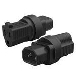 Jorindo Computer Power Adapter Cord Nema 5-15R Receptacle To IEC320 C14 Pdu.... Fixed Price $14.62.