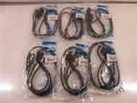 C2G 03130 Universal Power Cord Replacement Cable New Open Box Lot Of 6. Fixed Price $59.99.