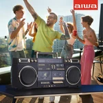 Retro Boombox Backtrack Cd Player With Cassette Recording Black And Gold New. Fixed Price $499.99.