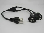 Yung Splitter Extension Cord 12-IN YC-15 Heavy Duty E152635 LL76398. Fixed Price $9.55.