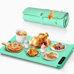 Electric Food Warming Mat 6-TEMP Graphene Silicone Heating Pad Tray Fast. Fixed Price $59.58.
