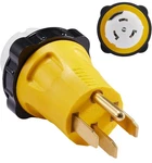 Nema L14-30P SS2-50R Rv Marine Power Generator Adapter 30A Prong Twist L.... Fixed Price $25.99.