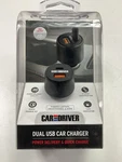 Car And Driver CAD-3175BK Dual + Usb-c 48W Charger Adapter, 30W 18W. Fixed Price $14.36.