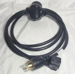 9.5' Powerfig Nema L6-20P To 90 Iec C19 250V 20A Twist Locking 12AWG Cord. Fixed Price $24.00.