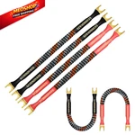Ucinnovate 4 X Hifi Ofc Speaker Jumper With Spade Cable, Gold. Fixed Price $29.12.