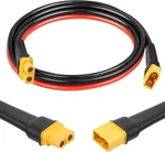 XT60 Extension Cable 3FT, 10AWG Tinned Copper Wire With To Female Conn. Fixed Price $22.17.