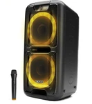 Dolphin SP-2100RBT Dual 10" 3400W Bluetooth Pa Speaker X-bass, Led, Mic/guitar. Fixed Price $209.00.