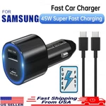 For Original Super Fast Car Charger 45W Adapter Samsung S25 S24 S23 S22 Ultra +. Fixed Price $11.99.