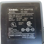 Casio Model AD-K64 Ac Adaptor Battery Charger. Fixed Price $20.99.