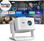 Official Licensed Google Tv 4K Smart Projector With Wifi And Bluetooth, Outdoo. Fixed Price $632.00.