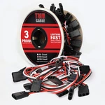 3-PRONG Female Bullet Plug, 100 Count, 18 Awg, 6.5" Spacing, Triple Socket. Fixed Price $74.99.