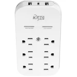 Kmc 6-OUTLET Extender Usb-c Pd Surge Protector Wall Tap, Multi-plug White. Fixed Price $27.38.