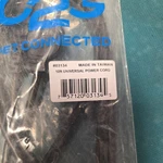 C2G 03134 10FT Universal Power Cord - New. Fixed Price $8.40.