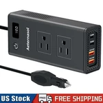 200W Car Power Inverter Dc 12V To Ac 110V 120V Converter Adapter Charger Rv Us. Fixed Price $18.98.