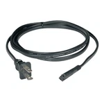Tripp Lite 2 Slot Non Polarized Laptop Notebook Power Cord 6 Feet (black). Fixed Price $9.99.