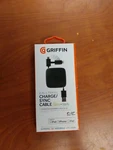 Griffin 2-IN-1 Travel Charge/sync Cable 4"-27"(NEW). Fixed Price $10.95.