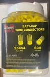 Morris Products Easy-cap Wire Connectors Yellow 600PCS. 23454. Fixed Price $20.00.