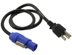 16-AWG 3-PRONG Nema 5-15P To Powercon-compatible Stage Ac Cord. Fixed Price $32.95.