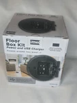 Raco Floor Box Kit Power And Usb Charger 6239ACBK Sealed. Fixed Price $27.00.