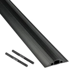 6FT Black Floor Cord Cover Line Heavy Duty Cable Protector For Trip Hazards. Fixed Price $36.99.