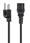 6' Power Cord Cable Prong Plug To Iec C13 AWG18 Pc Amp Rack Monoprice 5279. Fixed Price $18.72.