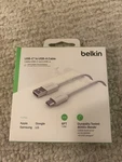 Belkin Universal Usb-c To Usb-a Cable 6 Feet /1.8 M Color White New. Fixed Price $14.00.