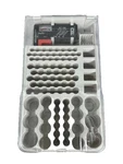 Battery Organizer Storage Case With Tester Holds Aaa, C, D, 9V. Fixed Price $10.00.
