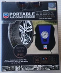 Chevron Portable Air Compressor Inflates Car Tires -suitable For Most Vehicles. Fixed Price $21.72.