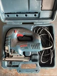 Bosch Top-handle Jig Saw 7.0 Amp, 3,100 Spm, 45 Degree Beveled JS470E. Fixed Price $129.99.