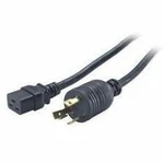Apc Power Cord, C19 To Nema L6-30P, 2.4M, Black AP9896. Fixed Price $75.12.